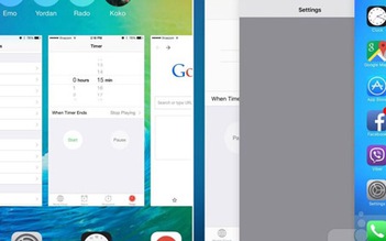 Cận cảnh khác nhau giữa giao diện iOS 8.3 và iOS 9