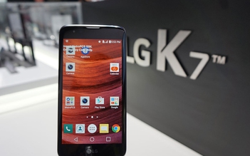 Smartphone tầm trung LG K7 thiết kế cong giá 2,69 triệu đồng