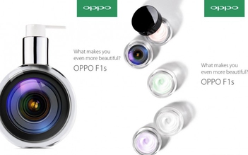 Smartphone Oppo F1s trang bị camera trước 16 MP