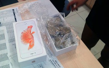 Mua iPhone 6S Plus nhận được... cục đá tại Thế Giới Di Động