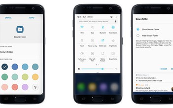 Samsung bổ sung 'thư mục bảo mật' cho Galaxy S7