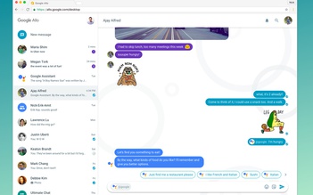 Ứng dụng nhắn tin Allo của Google sắp có phiên bản máy tính