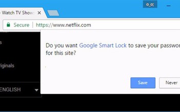Cách giúp trình duyệt web ngưng yêu cầu lưu mật khẩu khi đăng nhập