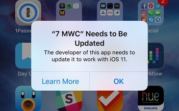 Apple nhắc nhở các lập trình viên tạo ứng dụng 64-bit trên iOS 11