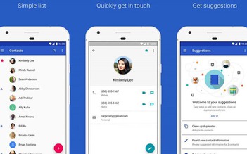 Google phát hành ứng dụng Contacts cho Android