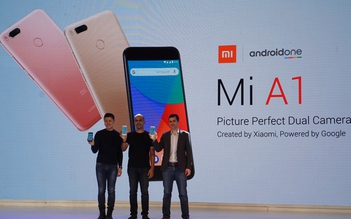 Xiaomi hợp tác Google ra mắt smartphone camera kép Mi A1