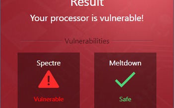 Công cụ giúp kiểm tra Windows có bị lỗi Spectre và Meldown hay không