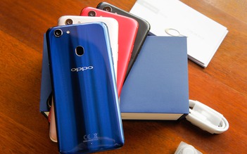 Oppo F5 có thêm phiên bản màu xanh thạch anh