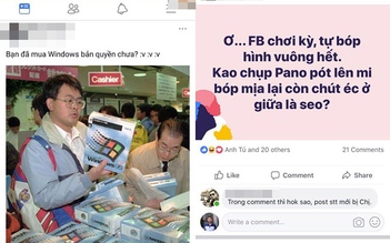 Cộng đồng mạng than vãn vì Facebook tự động 'crop' ảnh dạng vuông