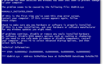 Nên làm gì khi gặp lỗi 'màn hình xanh chết chóc'