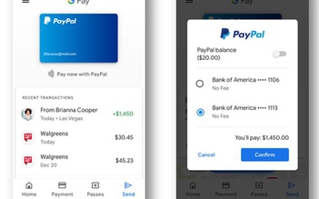 PayPal tích hợp sâu vào Google