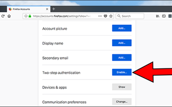 Firefox cung cấp xác thực hai yếu tố để bảo vệ mật khẩu