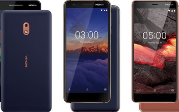 HMD làm mới dòng smartphone Nokia phổ thông 2018