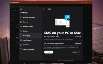 Skype Preview thêm tính năng mới