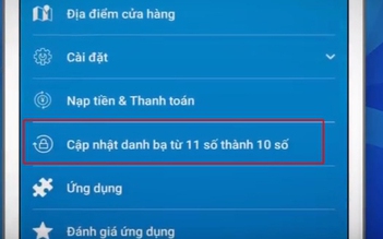 Ứng dụng MyVNPT giúp chuyển đổi 11 số thành 10 số