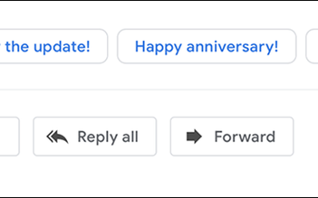 Gmail sẽ sớm cho phép vô hiệu hóa Smart Reply trên máy tính để bàn