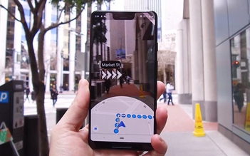 Google Maps AR mở rộng điều hướng đi bộ