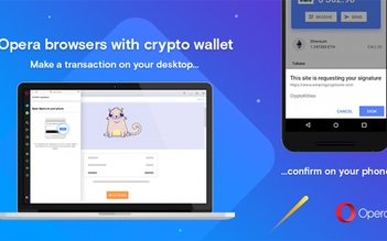 Opera sẽ sớm đưa 'ví tiền ảo' đến Opera Touch trên iOS