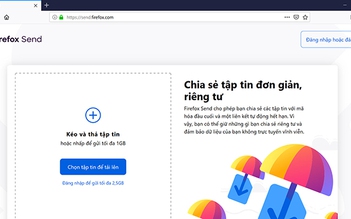 Firefox Send triển khai cho tất cả mọi người