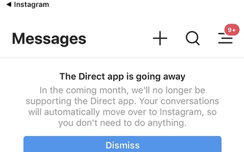 Instagram sắp bỏ rơi ứng dụng nhắn tin Direct