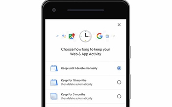 Cách thiết lập tự động xóa lịch sử vị trí trên Google