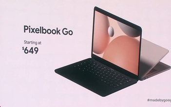 Google ra mắt Pixelbook Go giá từ 649 USD