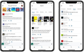 Google mang Google Podcasts lên iOS với giao diện mới
