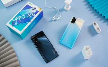 Oppo trình làng smartphone tầm trung A92, trang bị 4 camera sau