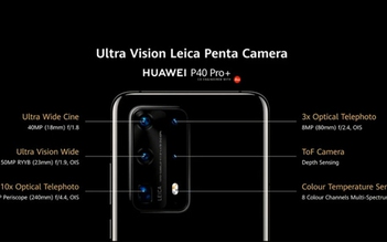 Huawei công bố ngày phát hành P40 Pro+