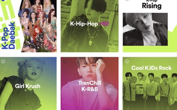 Spotify tạo danh sách K-Pop mới cho người yêu nhạc Hàn