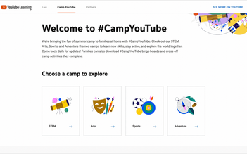 Google mở trại hè trực tuyến cho trẻ học tiếng Anh trên YouTube