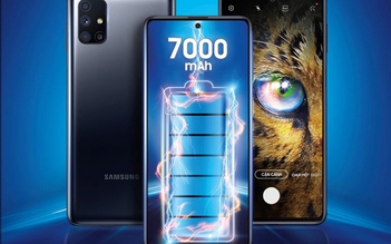 Samsung trình làng smartphone Galaxy M51 trang bị pin 'siêu khủng'