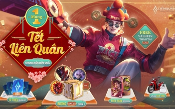 Liên Quân Mobile tặng thưởng skin mới nhân dịp tết đến