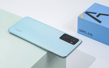 Oppo trình làng smartphone A76 hỗ trợ sạc siêu tốc