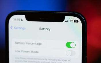 Cách bật phần trăm pin trong iOS 16