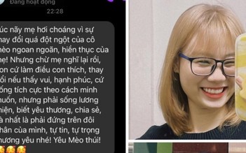 Dễ thương vô cùng với dòng tin nhắn mẹ gửi khi con gái lần đầu nhuộm tóc