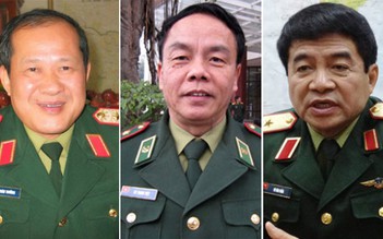 Bộ Quốc phòng có 3 tân thượng tướng