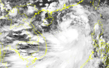 Bão số 1 gió mạnh lên cấp 12, đảo Bạch Long Vĩ có gió giật mạnh