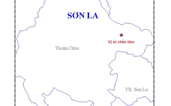 Động đất ở 3,6 độ Richter ở Sơn La