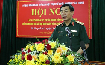 Thượng tướng Phan Văn Giang ‘gần gũi, tích cực ủng hộ, đóng góp cho quê hương'