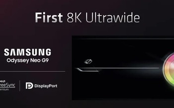 Samsung sắp tung màn hình chơi game 8K siêu rộng đầu tiên trên thế giới