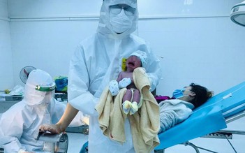 Sản phụ mắc Covid-19 sinh con an toàn tại nơi điều trị