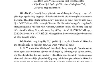 Tìm giải pháp khắc phục nguy cơ thiếu hụt thuốc sinh học trị bệnh nặng