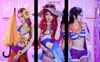 Cosplay mùa hè rực rỡ của tam đại mỹ nhân Liên Minh Huyền Thoại