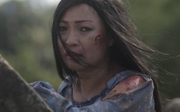 Sốc với cảnh Phương Thanh bê bết máu trong phim ngắn bạo hành gia đình