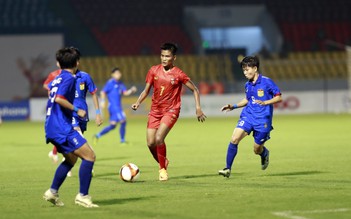 Kết quả nữ Lào 0-1 nữ Singapore, SEA Games 31: Bàn thắng phút bù giờ