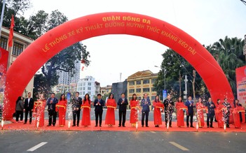 Hà Nội thông xe tuyến đường hơn 340 tỉ đồng dài 1,3 km