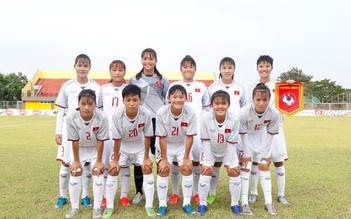 U.16 nữ VN ra quân thắng đậm UAE 4-0