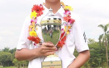 Đặng Quang Anh vô địch giải golf đối kháng quốc gia ở tuổi 13