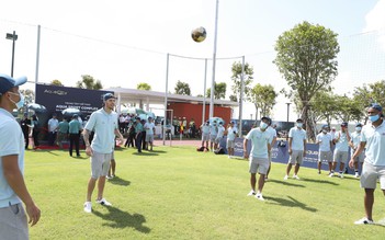 Sài Gòn FC ‘xông đất’ khởi công Trung tâm thể thao đa năng Aqua Sport Complex